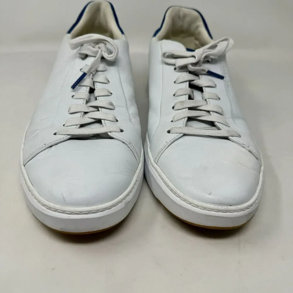 Cole Haan Grand Series Sneaker Optic White‎ Leather C35001 Men's Size 11.5